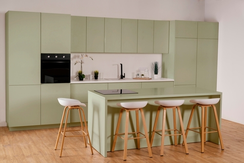 Light and Bright Cabinet Colors for Small Kitchens